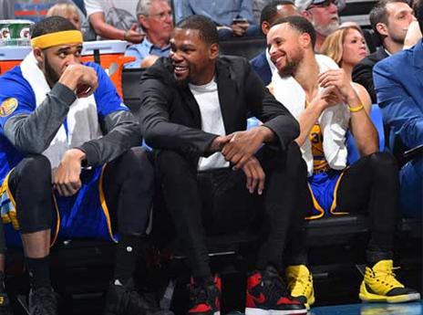 הסתדרו מצויין בלעדיו. דוראנט (Getty)