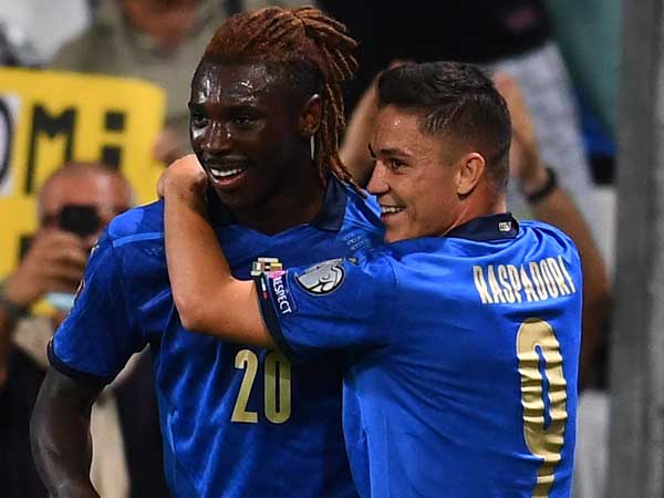 כוכבי הניצחון. קין וראספדורי (Getty)