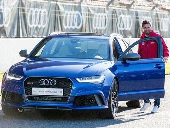 מסי. אוהב רכבי אאודי, והרבה מהם