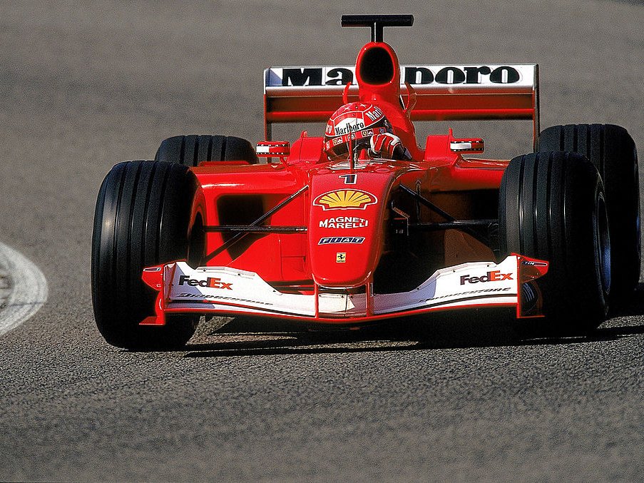 שומאכר. "תמיד תדע באיזו מכונית הוא נמצא"