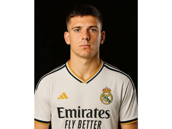 פרנקו מסטנטואונו במדי ריאל מדריד (נוצר ב-AI). בקרוב התמונה הרשמית?