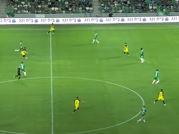 וזה המרווח שהוביל לגול הראשון של בית“ר