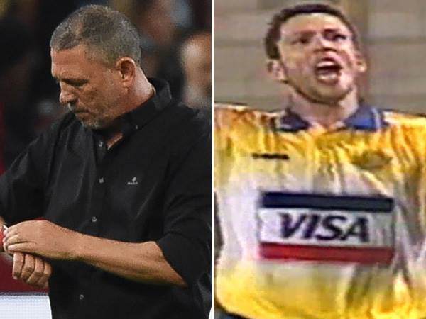 קלינגר כשחקן וכמאמן. ההורים התנגדו לכך שהוא ישחק (ברני ארדוב)