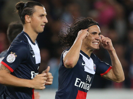 איברהימוביץ' וקבאני, יכניעו את מונאקו? (gettyimages)