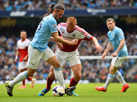 ביום כזה אפילו הוא מבקיע. דמיצ'ליס (GETTYIMAGES)