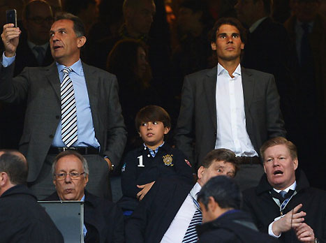 תראו מי נמצא ביציע (gettyimages)