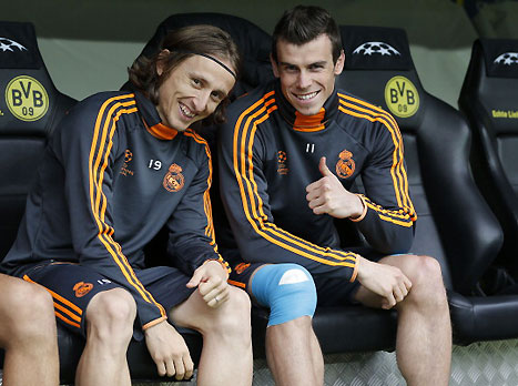 בייל ומודריץ' דווקא מעודדים (gettyimages)