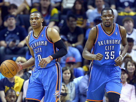 צריכים להודות לג'קסון. ווסטברוק ודוראנט (GETTYIMAGES)