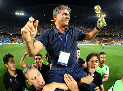 יפתיעו גם בקיץ? קרלוס קיירוש ונבחרת איראן (gettyimages)