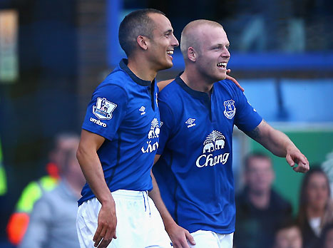 אברטון חגגה ראשונה (gettyimages)
