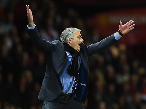 שמישהו ינסה להזיז אותו מהמקום הראשון. מוריניו (gettyimages)