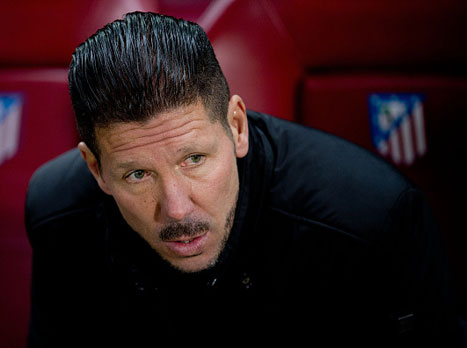 עדיין הכוכב הכי גדול של אתלטיקו. סימאונה (GETTYIMAGES)