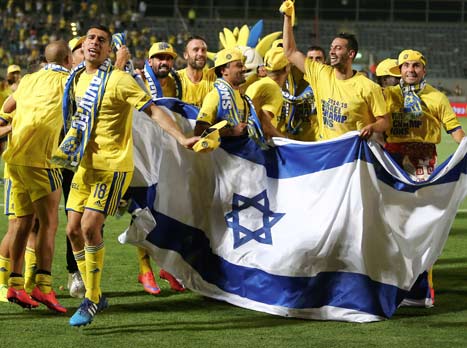 יחגגו פעמיים ב-4 ימים? שחקני מכבי (אלן שיבר)