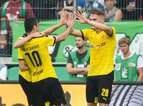 דורטמונד, ממשיכה להמטיר שערים (gettyimages)