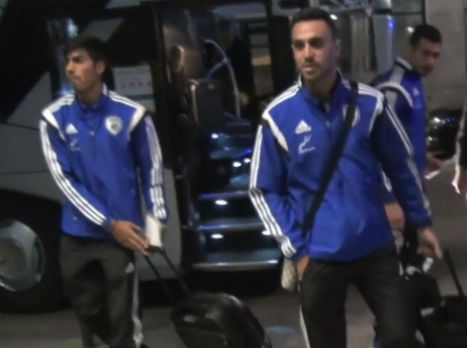 זהבי בנחיתה בבלגיה. צריכים לעשות ריסטארט