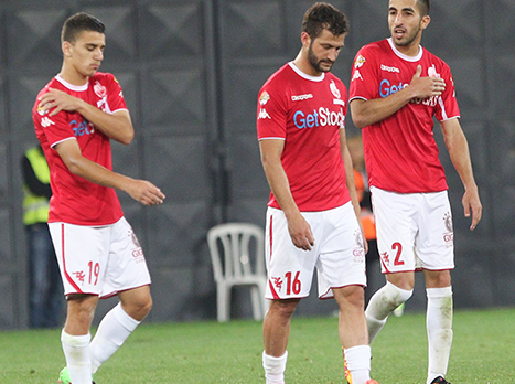 הפועל ב"ש בדיכאון. שבוע שהיא תעדיף לשכוח (צילום: דני מרון)