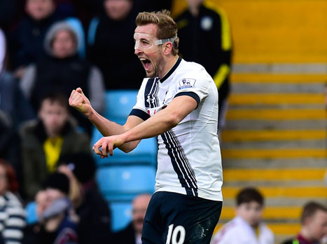 איזה חלוץ. קיין חוגג (gettyimages)