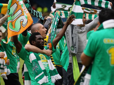 חגיגה של סלטיק (gettyimages)