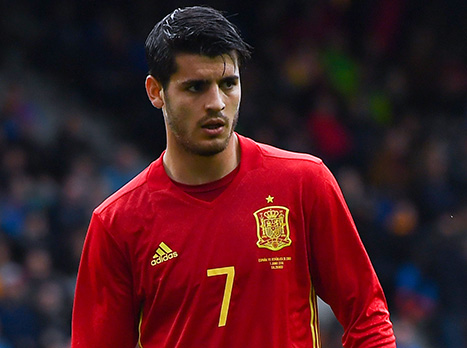 מוראטה, אחד משני החלוצים היחידים בסגל (gettyimages)