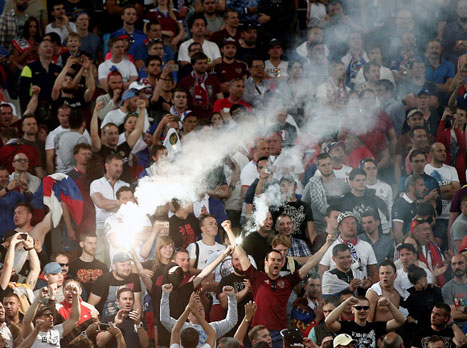 המאבק בחוליגנים נמשך (GETYIMAGES)