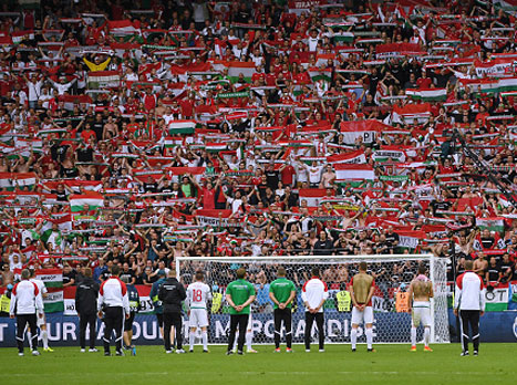 הצד המאושר של הערב (getty)