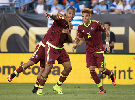 ונצואלה בונה בעיקר עליו. סלומון רונדון (getty)