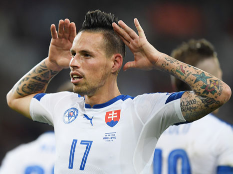 מופע יחיד מול רוסיה (GETTYIMAGES)