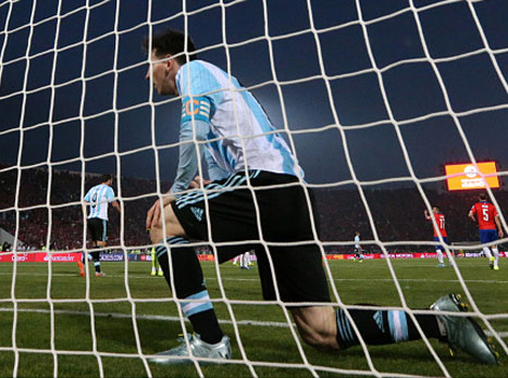 צ'ילה חגגה בגמר הקופה הקודם (GETTYIMAGES)