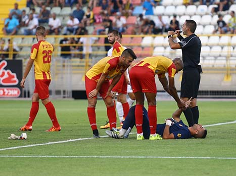 ג'רפי אחרי הפציעה. בעיה בין הקורות (לירון מולדובן)