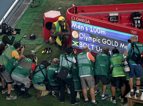 האירוע המרכזי של המשחקים, בעיקר בגלל בולט (getty)