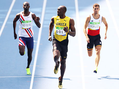 קל מדי. בולט טייל לשלב הבא (gettyimages)