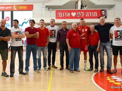 טקס מרגש למימון (גבי אלאלוף. הפועל ראשון לציון)