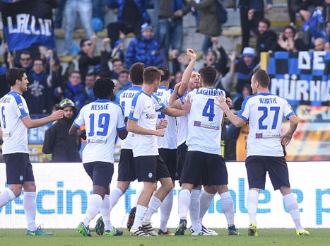 אטאלנטה חוגגת. המרעננת הרשמית (Getty)