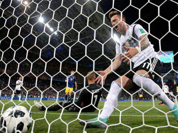 גרמניה עוד לא בטוחה בשמינית הגמר (Getty)