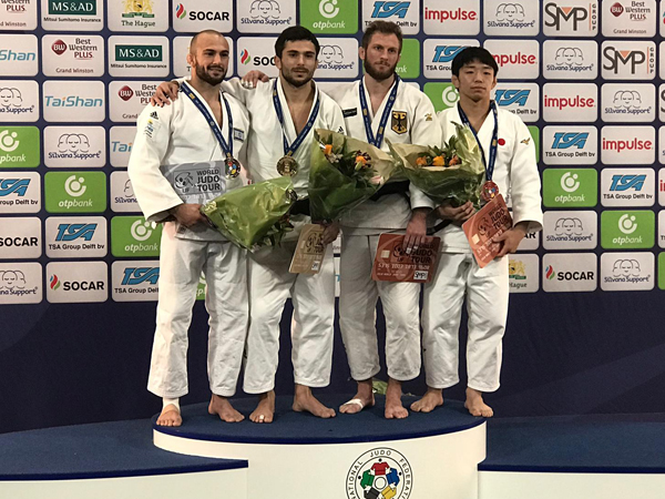 מדליה ראשונה למשלחת הישראלית (איגוד הג'ודו)