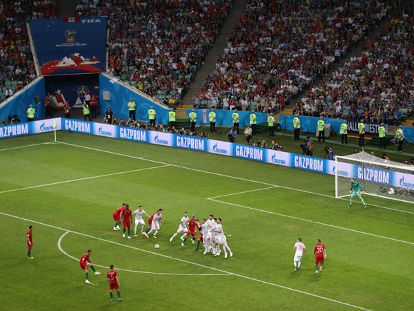 מוביל בכמות. רונאלדו (getty)