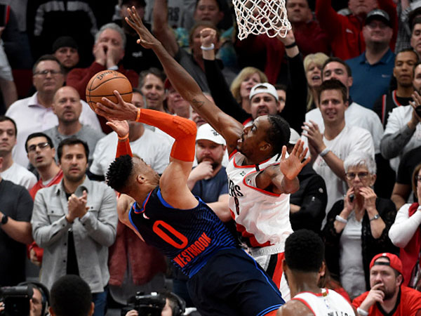 יש דברים שלא משתנים. ווסטברוק (צילום: Steve Dykes/Getty Images)