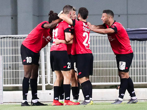 הולך לחדרה נגד חיפה בפלייאוף (צילום: דני מרון)