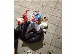 צפו: כך השאירה הפועל ת"א את חדר ההלבשה