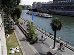 שמיים כחולים בפריז, אבל לא המים בנהר הסן
