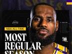 לברון הפך לשיאן הדקות של ה-NBA אי פעם