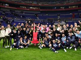 שחקני סלטה ויגו (Catherine Steenkeste - UEFA/UEFA via Getty Images)