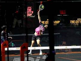 (Photo by Arturo Holmes/Getty Images for Pro Padel League)