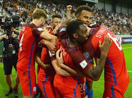 בתוספת הזמן: 0:1 לאנגליה בסלובקיה