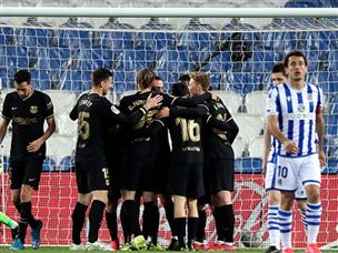 ברצלונה פירקה את סוסיאדד (getty)