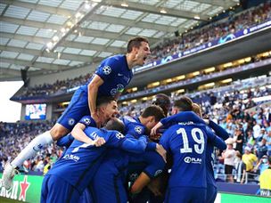 חגיגת השער היחיד במשחק (getty)