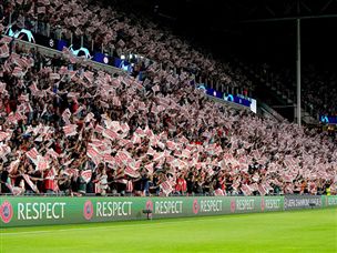 האווירה בפיליפס ארנה היתה נפלאה (GETTY)