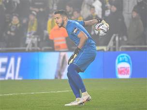 אבל כל המשחק התבטל עם השריקה (צילום: ברני ארדוב)