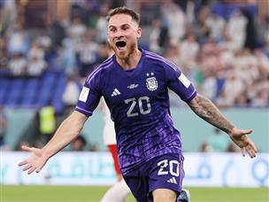 מהשער שלו הכל היה פשוט יותר. מקאליסטר (GETTY)