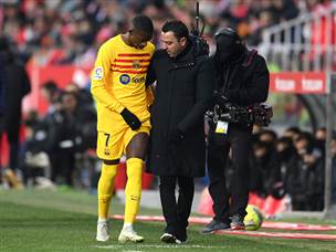 ברצלונה איבדה את דמבלה בשלב מוקדם (Alex Caparros/Getty Images)